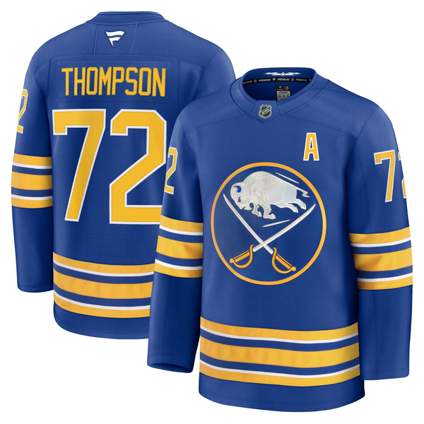 Tage Thompson Buffalo Sabres Fanatics Premium Home Jersey Gorilla Fits