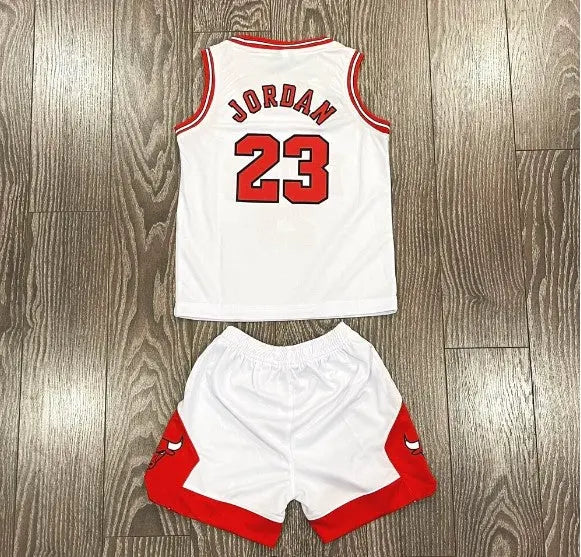 All MICHAEL JORDAN NBA Chicago Bulls Jersey - Kids/Child - White & Red Options/ nba jersey Gorilla fits