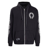 CHROME HEARTS classic Horseshoe ZIP-UP Hoodie Gorilla Fits