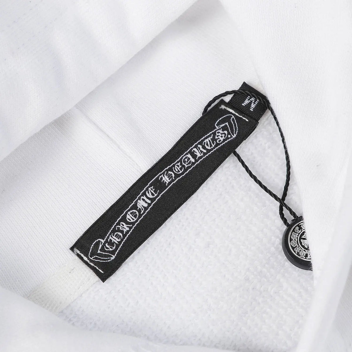 CHROME HEARTS Horseshoe Hoodie White Gorilla Fits