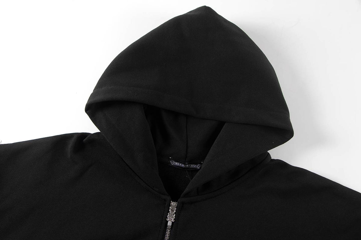 Luxury CHROME HEARTS  ZIP-UP Hoodie Chrome-Hearts