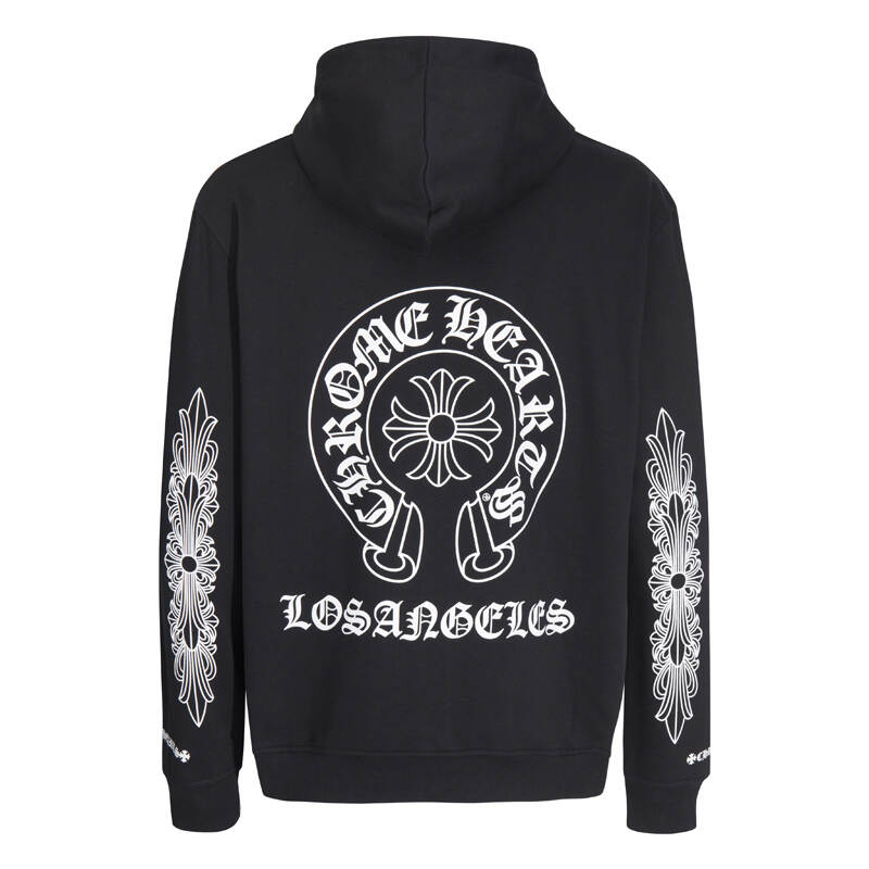 Luxury CHROME HEARTS  Horseshoe ZIP-UP Hoodie Gorilla Fits