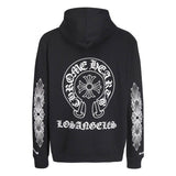 Luxury CHROME HEARTS  Horseshoe ZIP-UP Hoodie Gorilla Fits