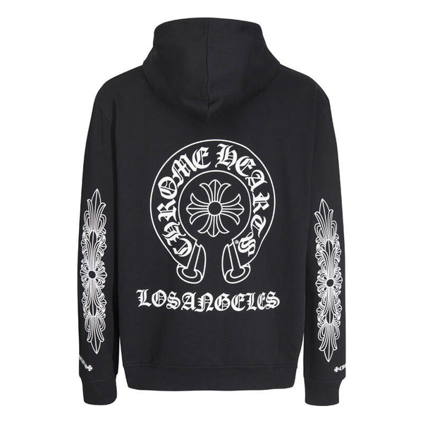 Luxury CHROME HEARTS  Horseshoe ZIP-UP Hoodie Gorilla Fits