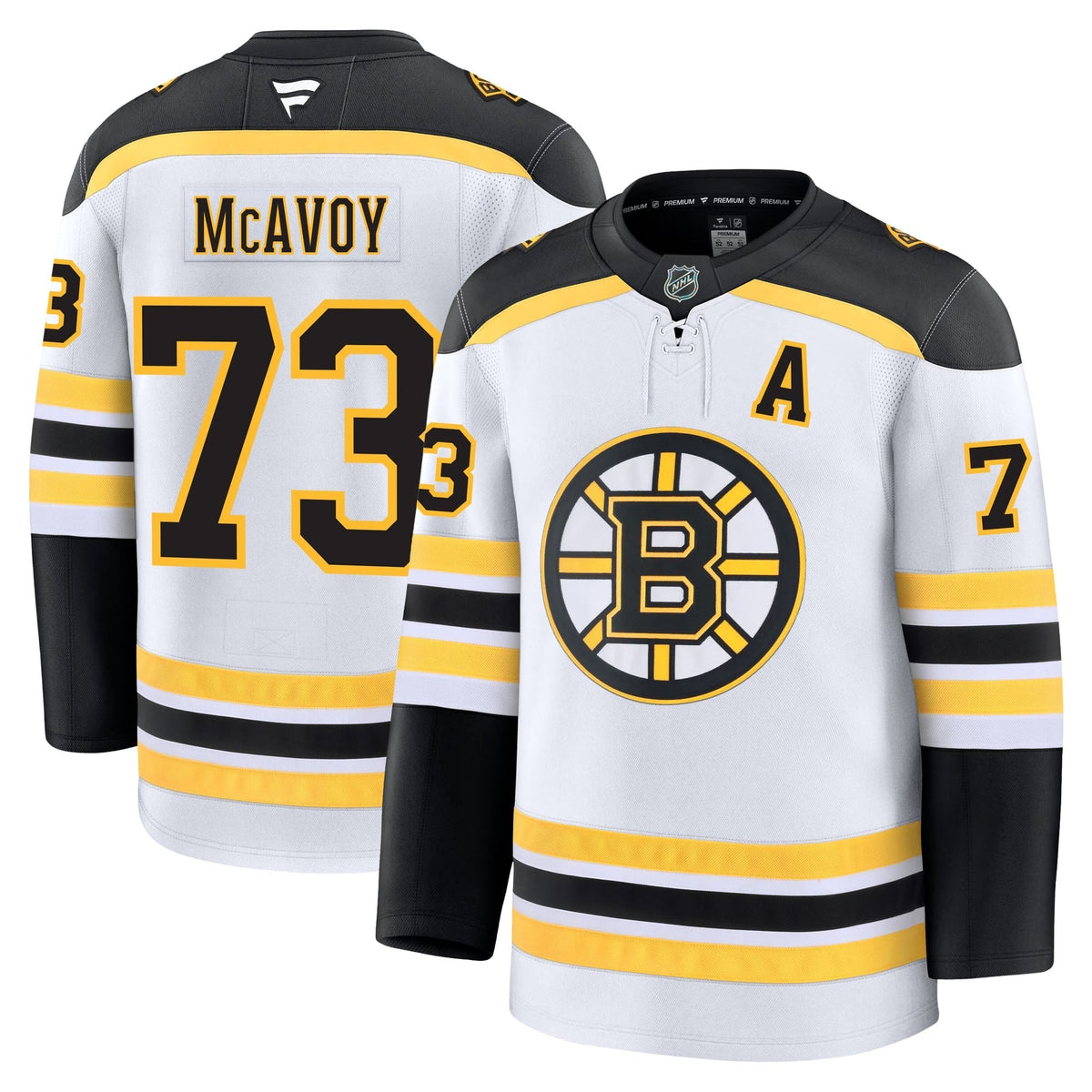 Charlie McAvoy Boston Bruins Fanatics Premium Away Jersey Gorilla Fits