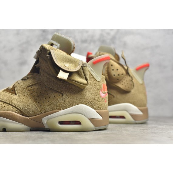 Jordan 6 Retro Travis Scott British Khaki Gorilla fits