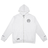 Luxury CHROME HEARTS  Horseshoe ZIP-UP Hoodie Gorilla Fits