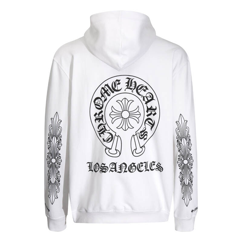 Luxury CHROME HEARTS  Horseshoe ZIP-UP Hoodie Gorilla Fits