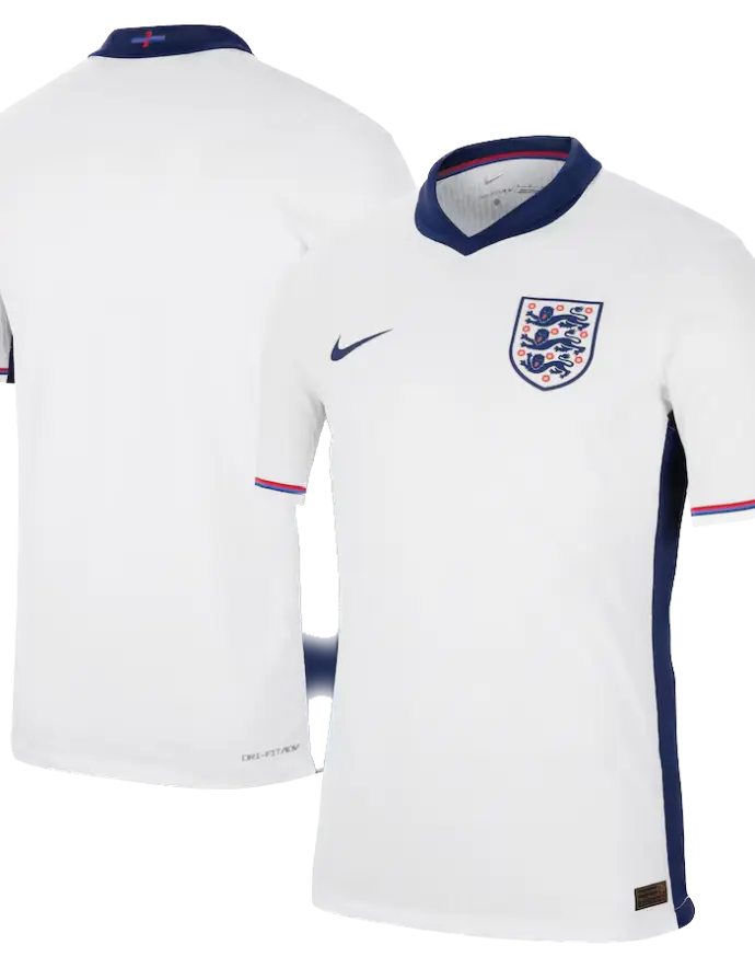 Jude Bellingham England EURO 2024 HOME and Away  KIT – Authentic quality PLAYER VERSION (patch included) Gorilla fits