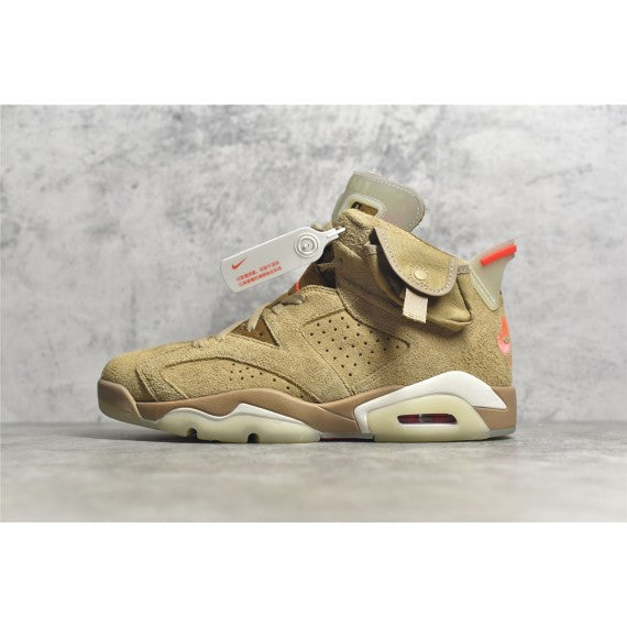 Jordan 6 Retro Travis Scott British Khaki Gorilla fits