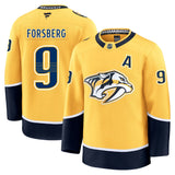 Filip Forsberg Nashville Predators Fanatics Premium Home Jersey Gorilla Fits