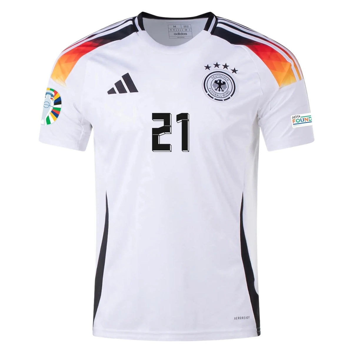 Germany İLKAY GÜNDOĞAN EURO 2024 HOME and Away  KIT – Authentic quality PLAYER VERSION (patch included) Gorilla fits