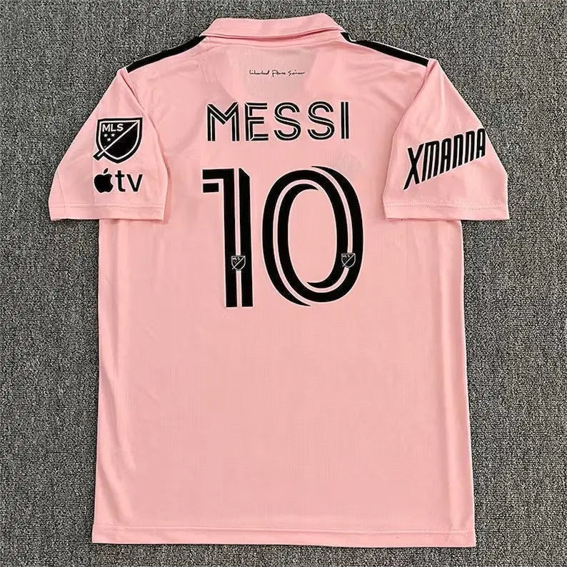 Inter Miami Adult and kids Soccer Jersey and Shorts Set, Messi #10/ custom name -- MLS--Fast shipping- Same week shipping!