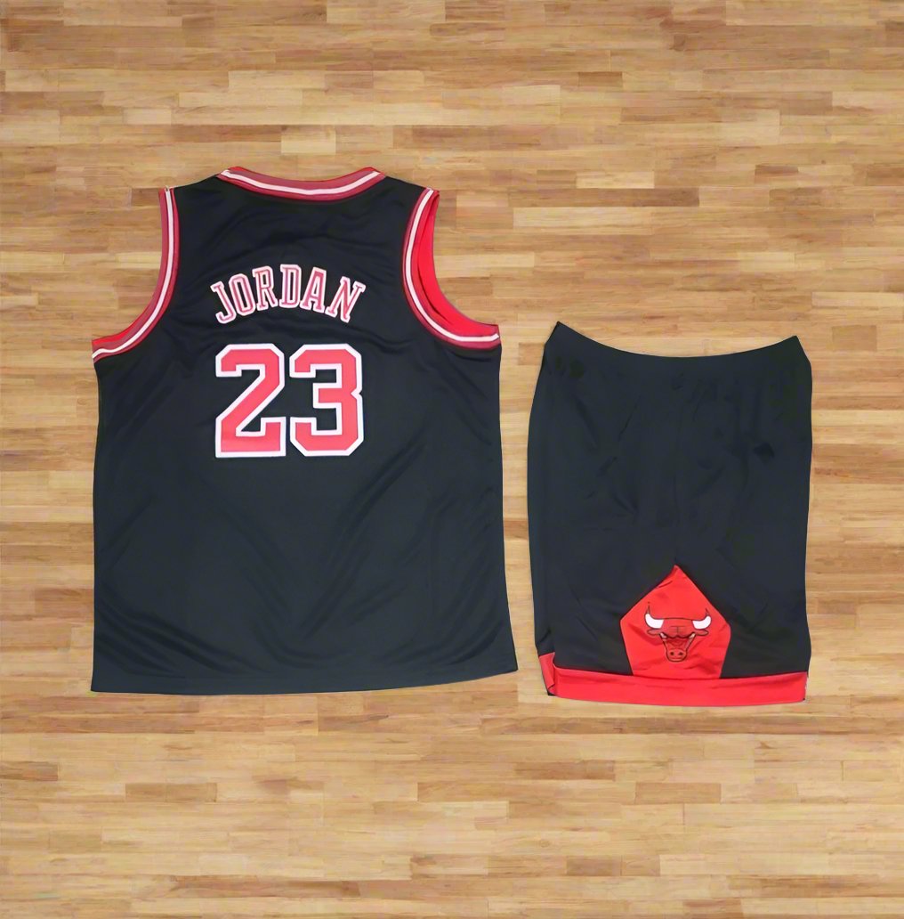 All MICHAEL JORDAN NBA Chicago Bulls Jersey - Kids/Child - White & Red/black Options/ nba jersey Gorilla fits