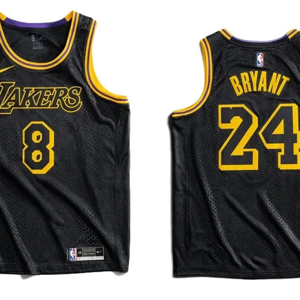 Nba Mens Kobe Bryant jersey LA Lakers Kb-Black mamba. embroidered Gorilla fits