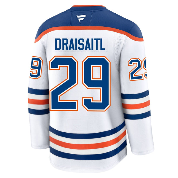 Leon Draisaitl Edmonton Oilers Fanatics Premium Away Jersey Gorilla Fits