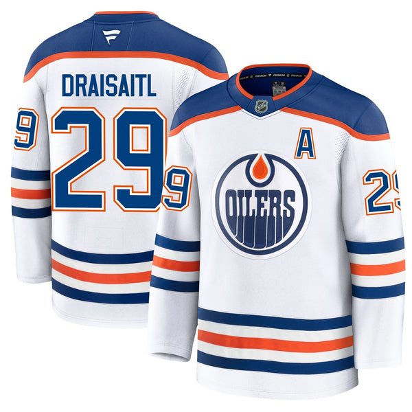 Leon Draisaitl Edmonton Oilers Fanatics Premium Away Jersey Gorilla Fits
