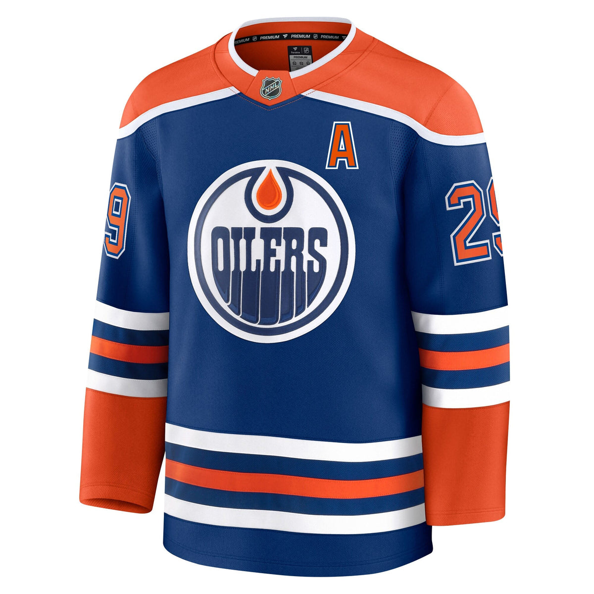 Leon Draisaitl Edmonton Oilers Fanatics Premium Home Jersey Gorilla Fits