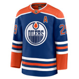 Leon Draisaitl Edmonton Oilers Fanatics Premium Home Jersey Gorilla Fits