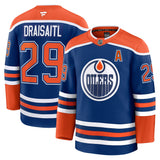 Leon Draisaitl Edmonton Oilers Fanatics Premium Home Jersey Gorilla Fits