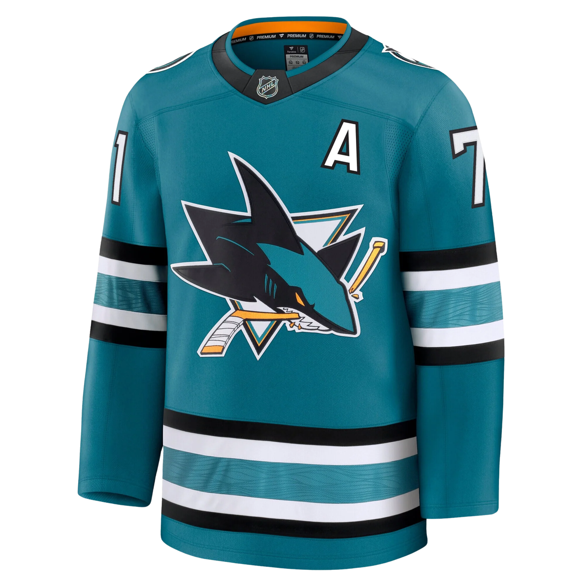Macklin Celebrini San Jose Sharks Fanatics Premium Home Jersey Gorilla Fits