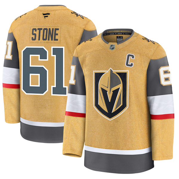 Mark Stone Vegas Golden Knights Fanatics Premium Home Jersey Gorilla Fits