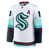 Matty Beniers Seattle Kraken Fanatics Premium Away Jersey Gorilla Fits