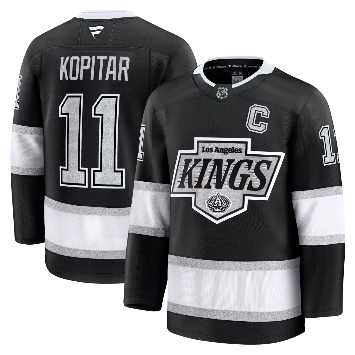 Anze Kopitar Los Angeles Kings Fanatics Premium Home Jersey Gorilla Fits
