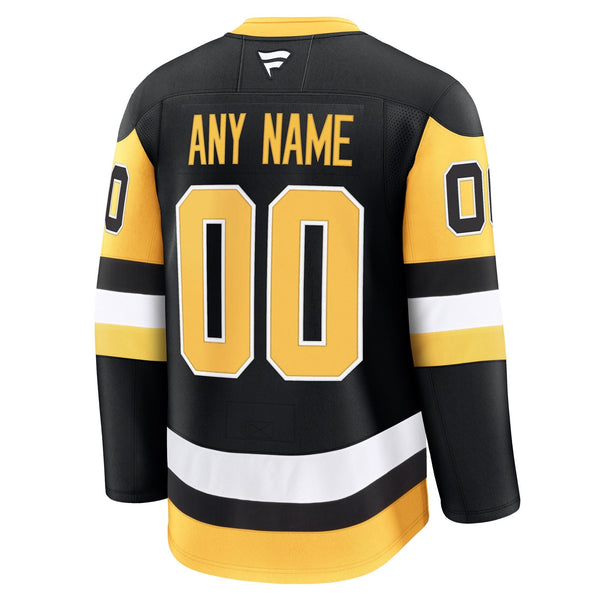 Customizable Pittsburgh Penguins 2024 Fanatics Premium Official NHL HOME Jersey Gorilla Fits