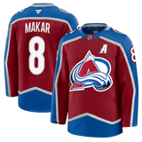 Cale Makar Colorado Avalanche Fanatics Premium Home Jersey Gorilla Fits
