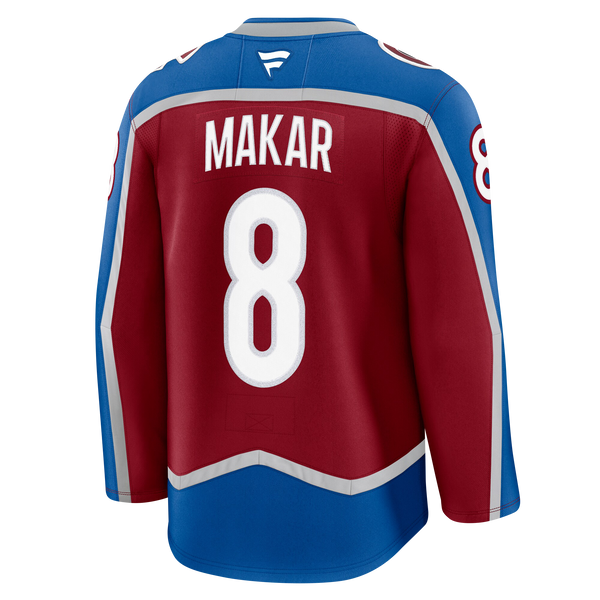 Cale Makar Colorado Avalanche Fanatics Premium Home Jersey Gorilla Fits