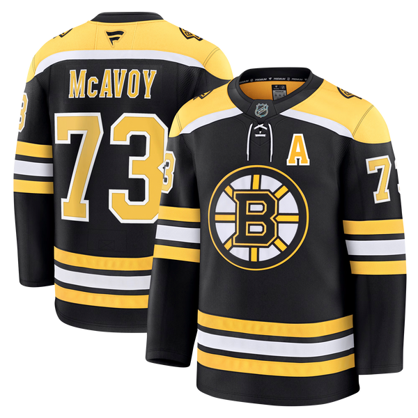 Charlie McAvoy Boston Bruins Fanatics Premium Home Jersey Gorilla Fits