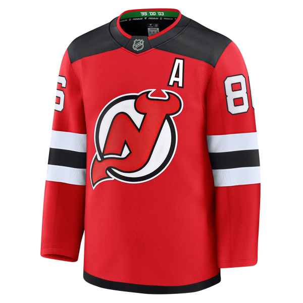 Jack Hughes New Jersey Devils Fanatics Premium Home Jersey Gorilla Fits