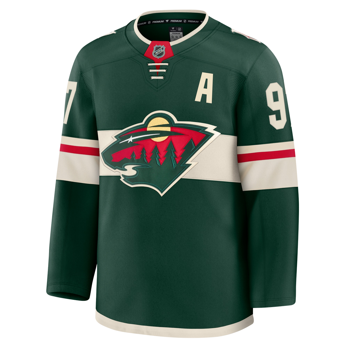 Kirill Kaprizov Minnesota Wild Fanatics Premium Home Jersey Gorilla Fits