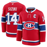 Nick Suzuki Montreal Canadiens Fanatics Premium Home Jersey Gorilla Fits