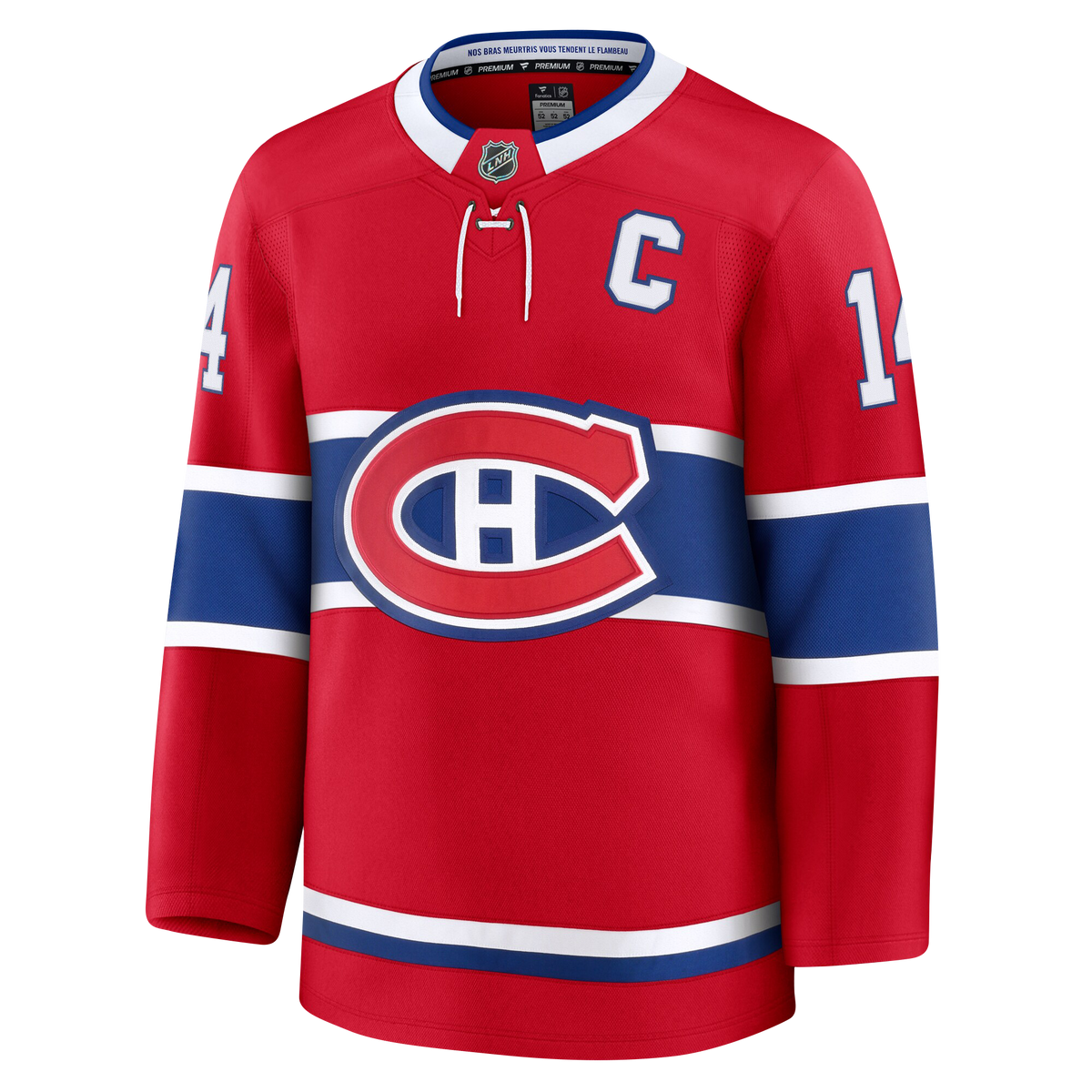 Nick Suzuki Montreal Canadiens Fanatics Premium Home Jersey Gorilla Fits