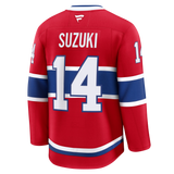Nick Suzuki Montreal Canadiens Fanatics Premium Home Jersey Gorilla Fits