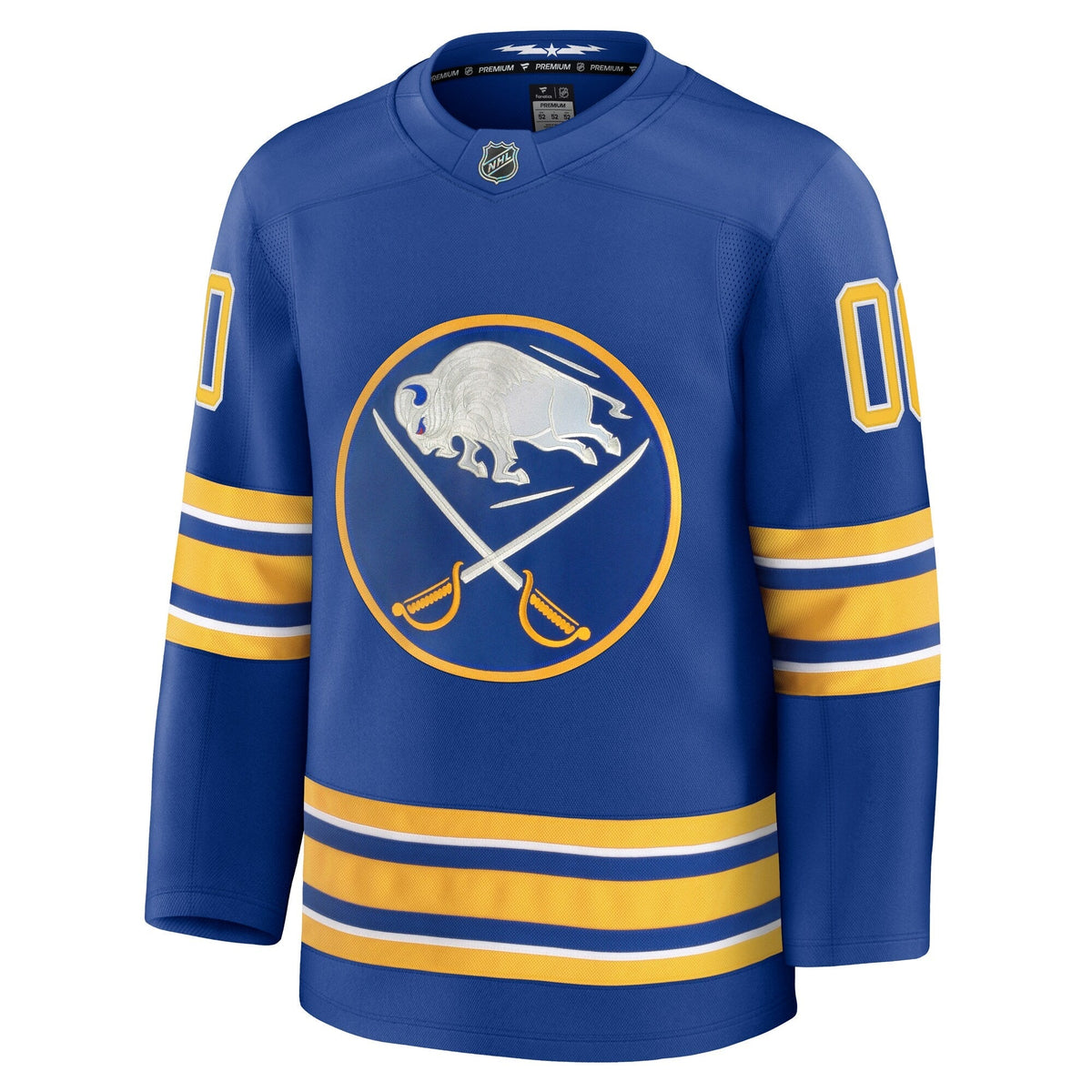 Customizable Buffalo Sabres 2024 Fanatics Premium Official NHL HOME Jersey Gorilla Fits