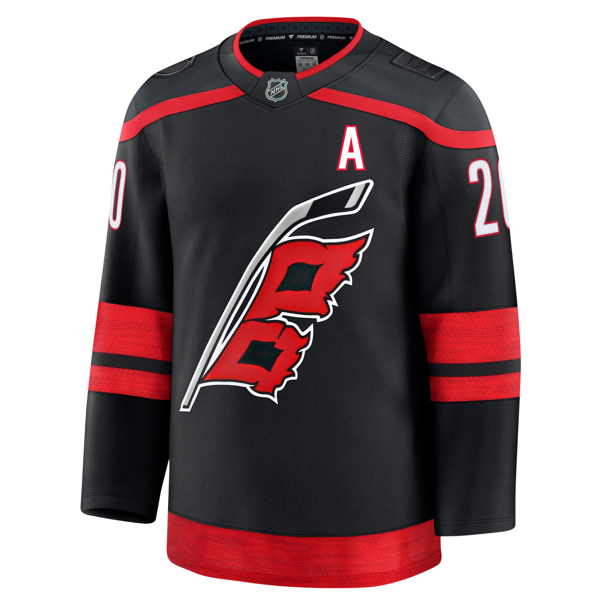 Sebastian Aho Carolina Hurricanes Fanatics Premium Home Jersey Gorilla Fits