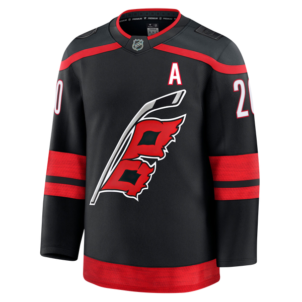Sebastian Aho Carolina Hurricanes Fanatics Premium Home Jersey Gorilla Fits