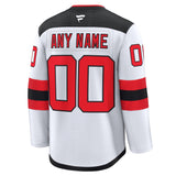 Customizable New Jersey Devils 2024 Fanatics Premium Official NHL AWAY Jersey Gorilla Fits