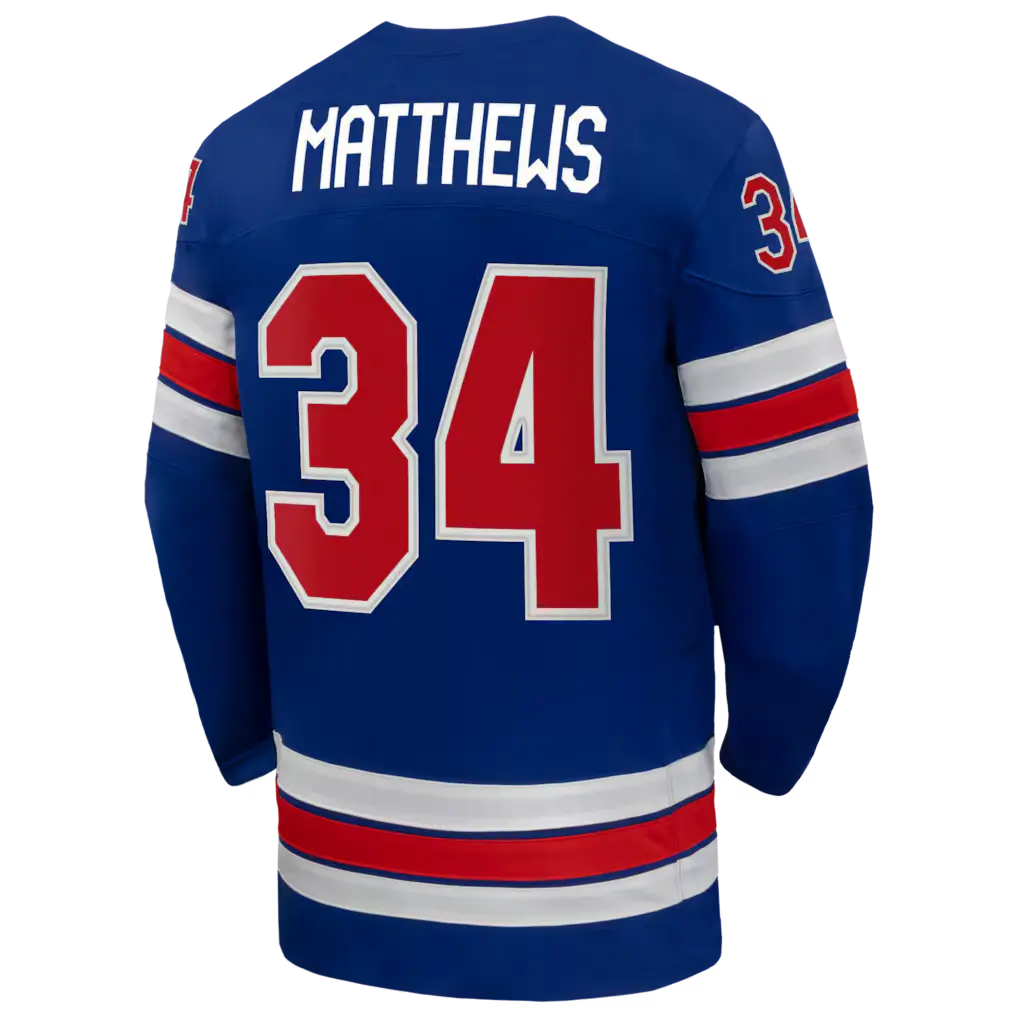 Hockey USA X Nike 2026 Olympics White/Blue Jersey