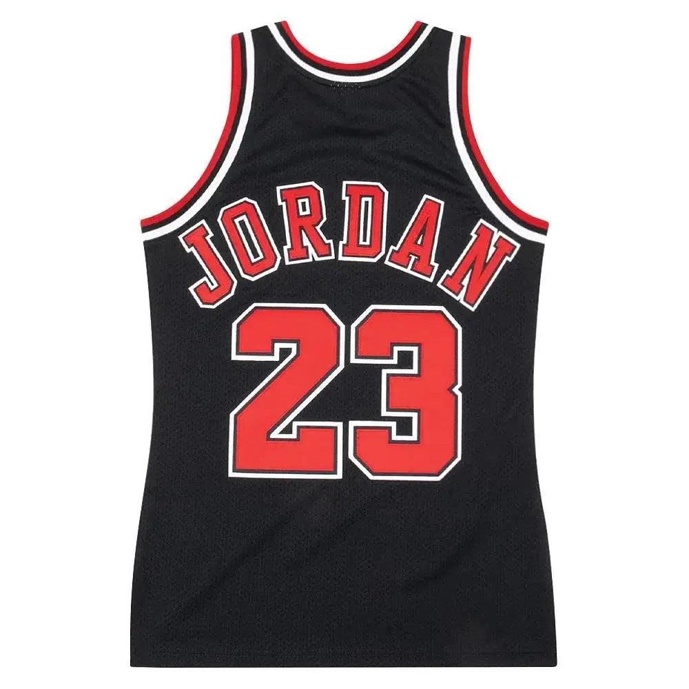 Embroidered MICHAEL JORDAN NBA Chicago Bulls Jersey - M and N stitched Edition - Black/ nba jersey.Adult Men size. Gorilla fits