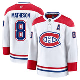 Mike Matheson Montreal Canadiens Fanatics Premium Away Jersey Gorilla Fits