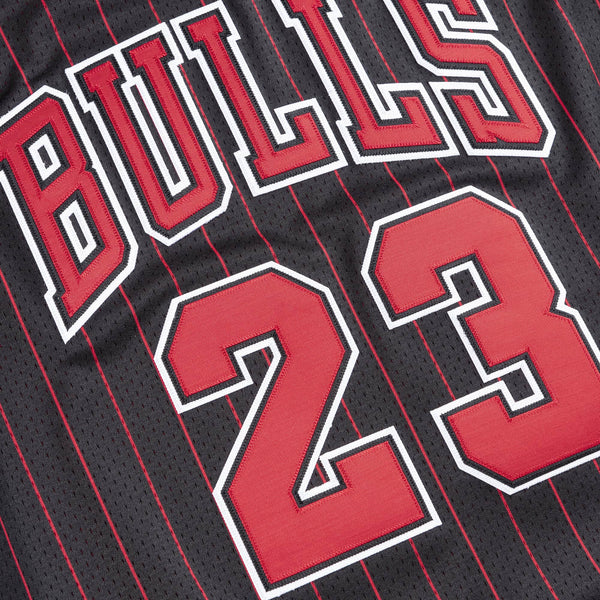 Embroidered MICHAEL JORDAN NBA Chicago Bulls Jersey - M and N stitched Edition - stripped/ nba jersey.Adult Men size. Gorilla fits