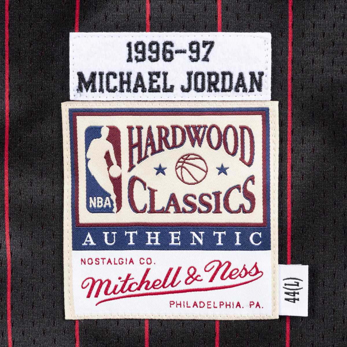 Embroidered MICHAEL JORDAN NBA Chicago Bulls Jersey - M and N stitched Edition - stripped/ nba jersey.Adult Men size. Gorilla fits