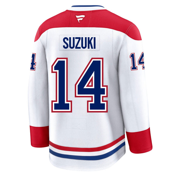 Nick Suzuki Montreal Canadiens Fanatics Premium Away Jersey Gorilla Fits