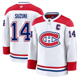 Nick Suzuki Montreal Canadiens Fanatics Premium Away Jersey Gorilla Fits