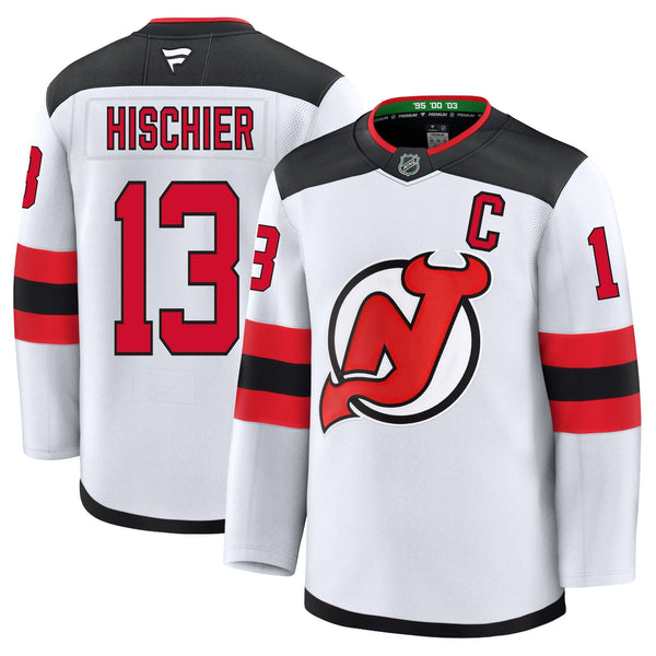 Nico Hischier New Jersey Devils Fanatics Premium Away Jersey Gorilla Fits