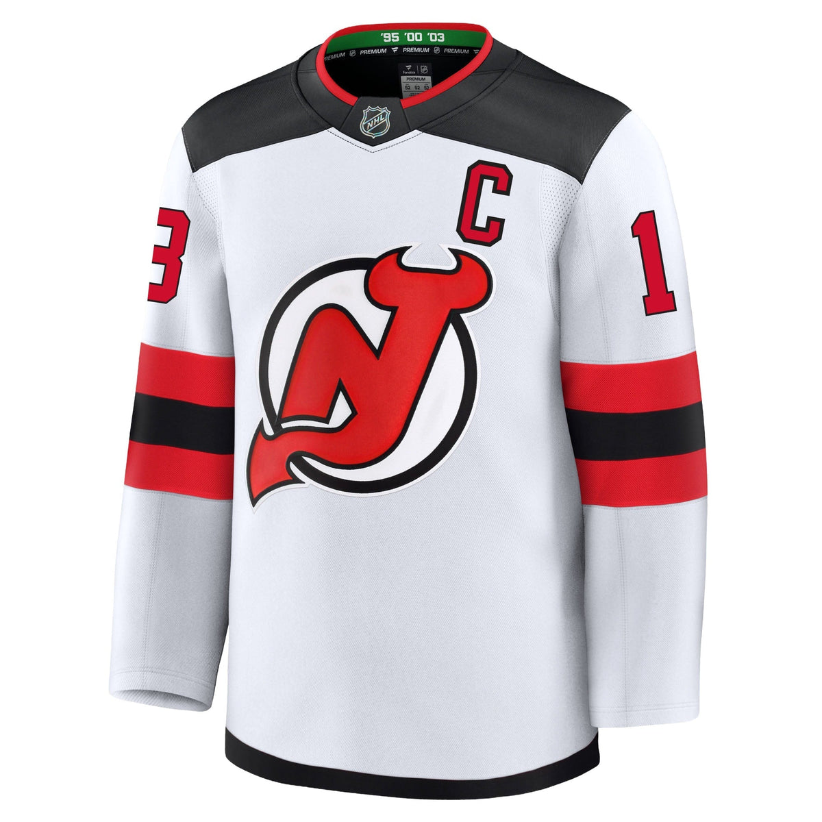 Nico Hischier New Jersey Devils Fanatics Premium Away Jersey Gorilla Fits